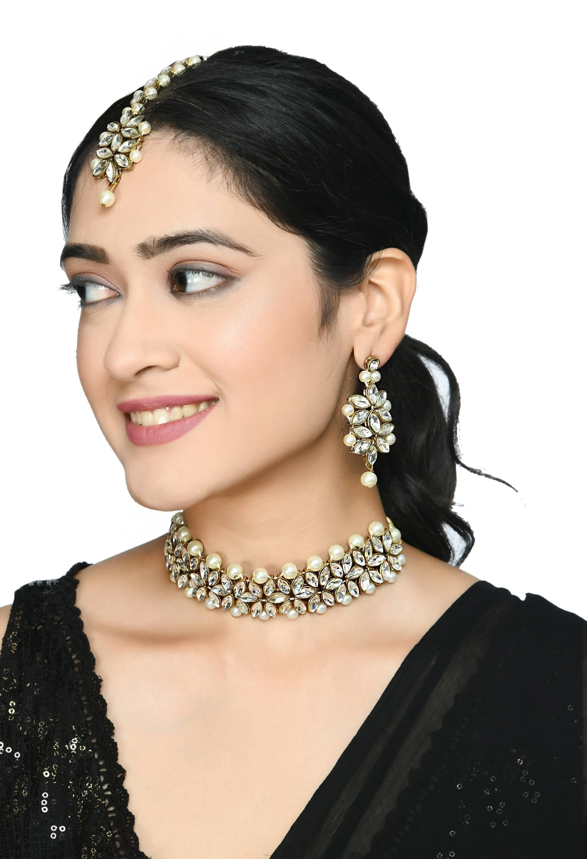 Indiakreations Latest Design Necklace Set Mangalsutra Jkms_068