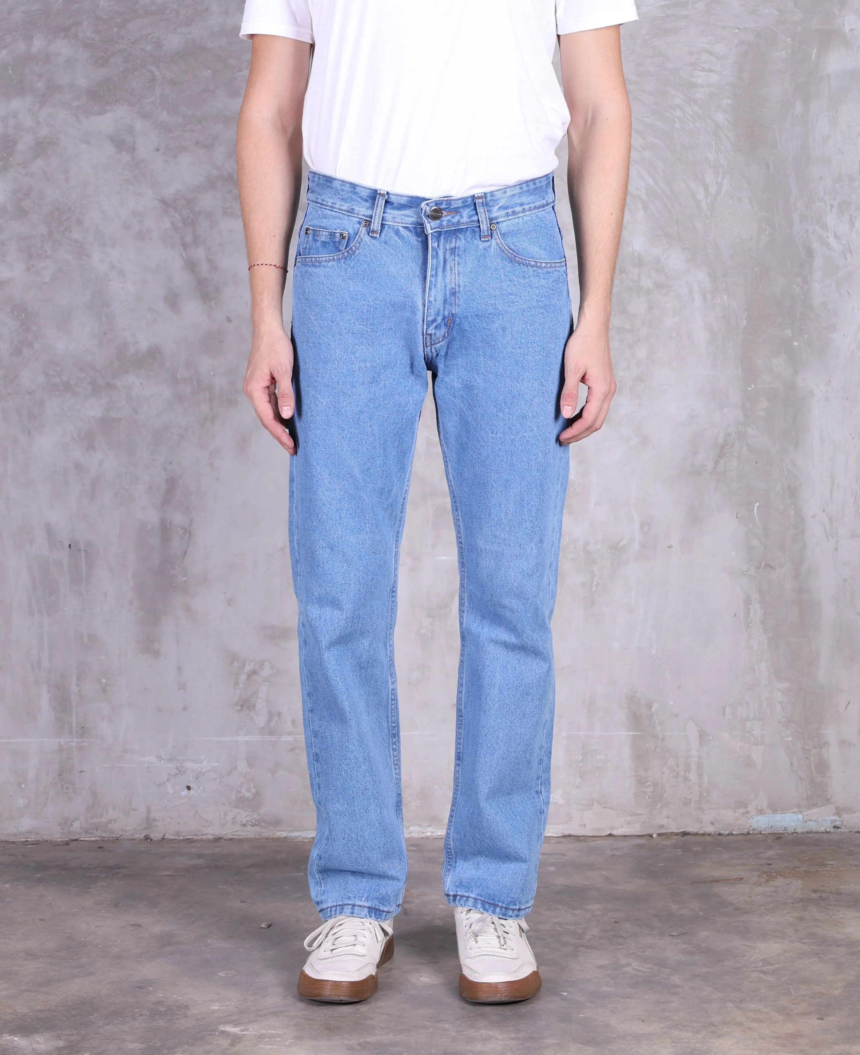 Jack Russel - Men Jeans - Klassik J-1199 Straight Fit Light Blue