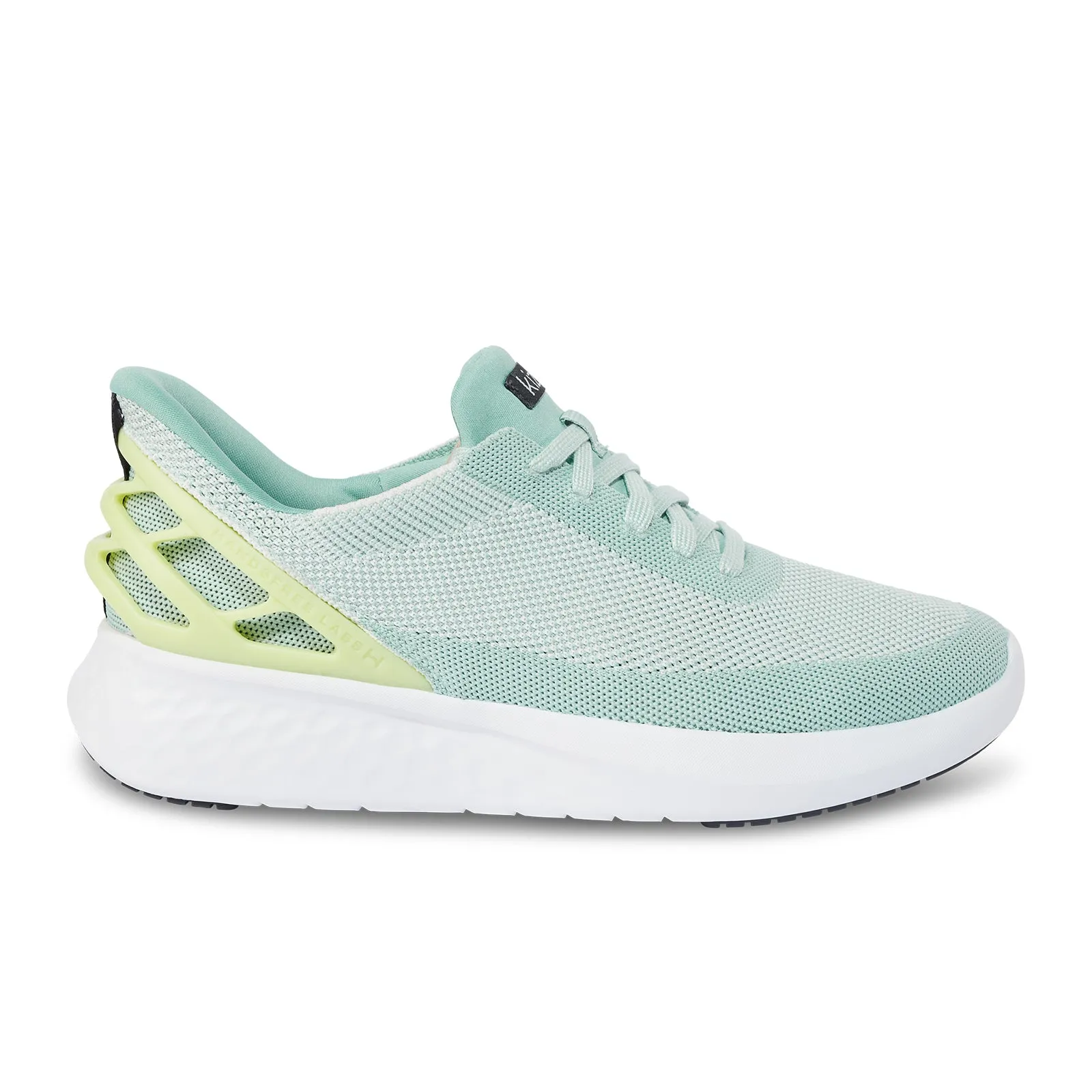 Kizik Athens Sneaker (Unisex) - Surf Spray/Shadow Lime