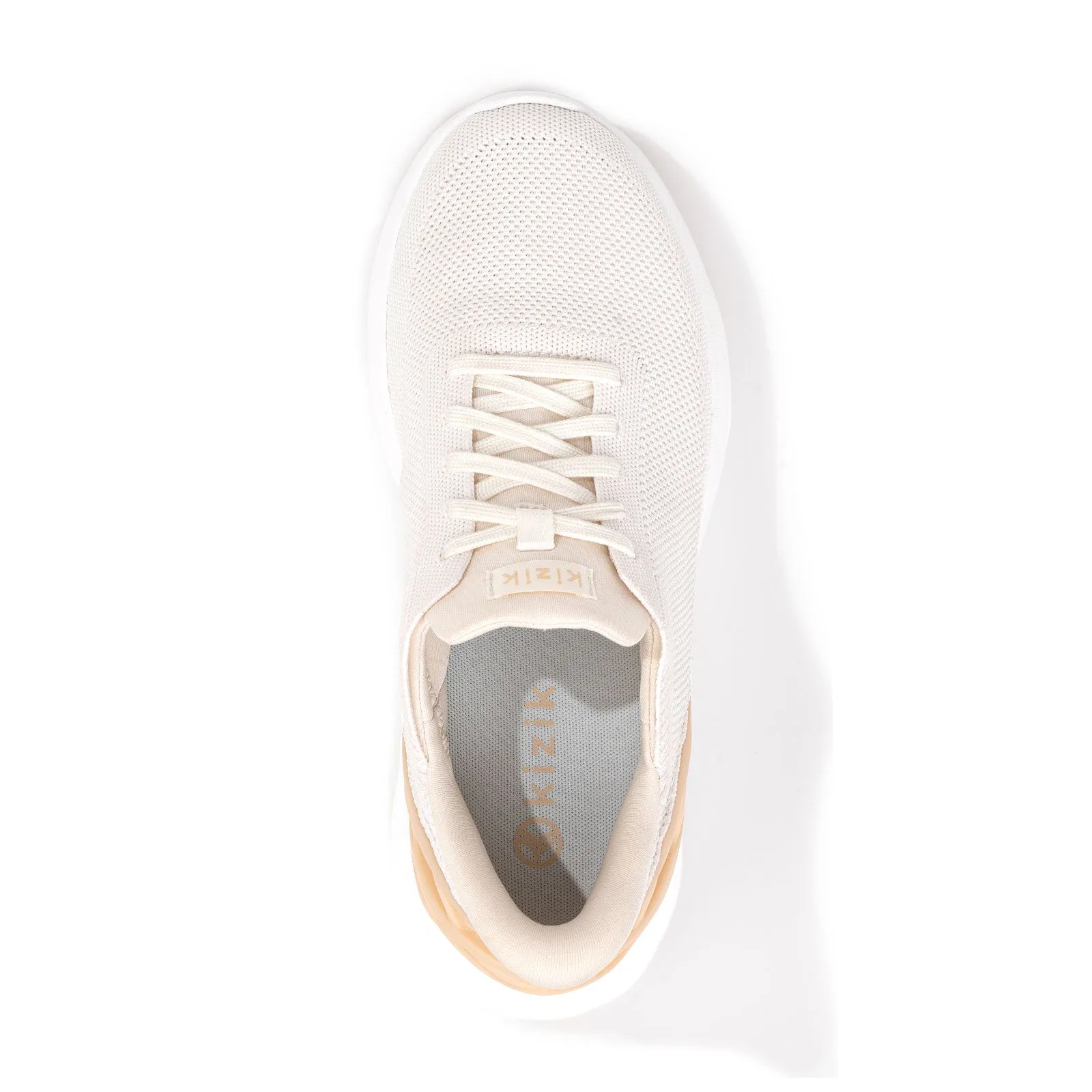 Kizik Athens Sneaker (Unisex) - White Crème