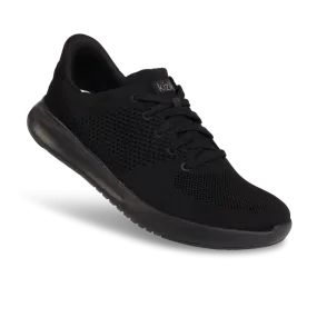 Kizik Lima Unisex Hands-Free Knit Sneaker Black Out