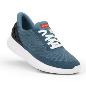 Kizik Unisex Athens Hands-Free Knit Sneaker Deep Sea