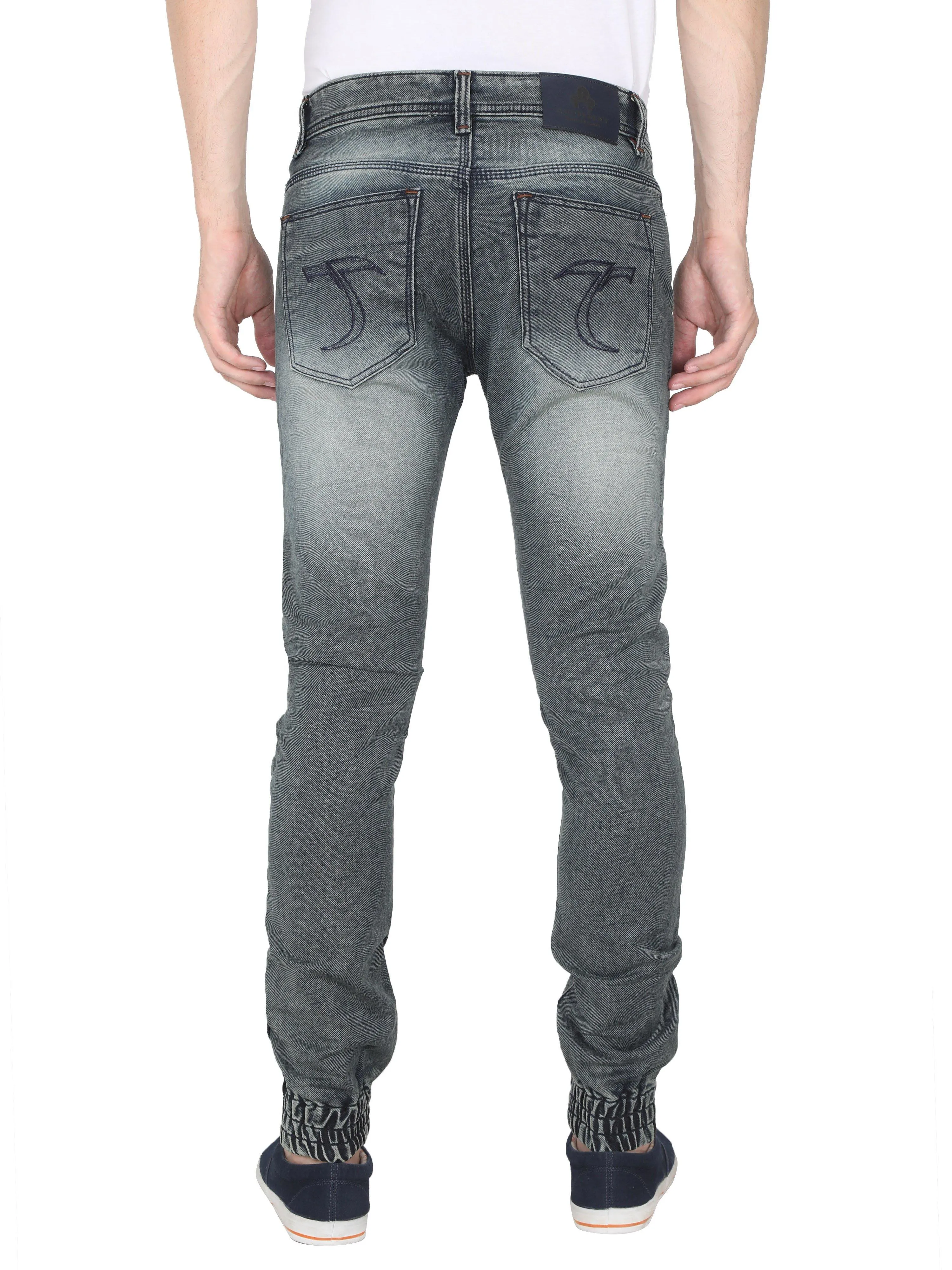 Light Grey Denim Jeans for Men