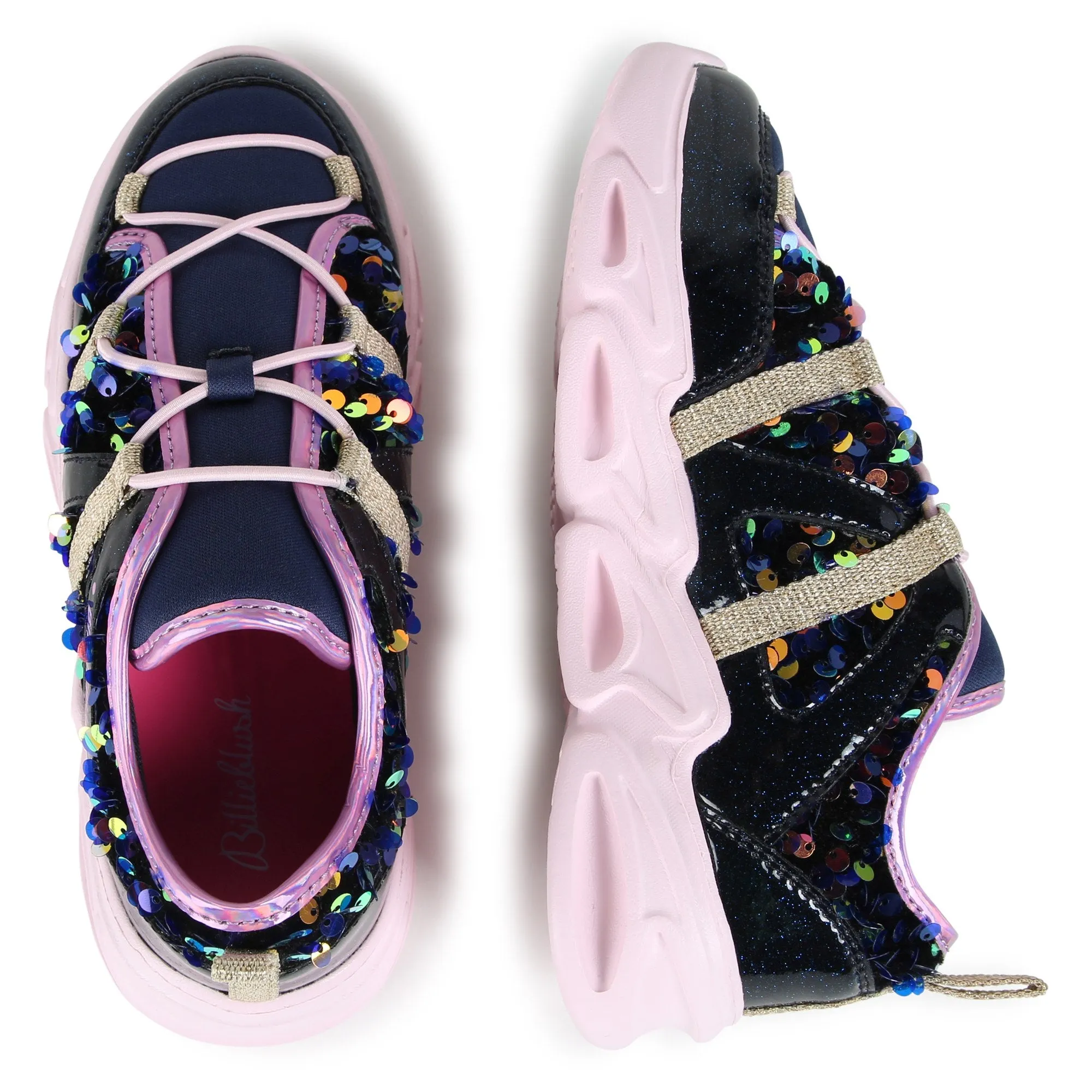 Light Up Glitter Sneakers