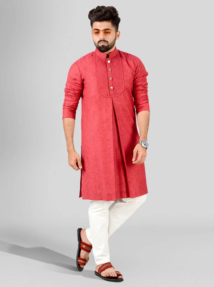 Maroon Kurta | Azania