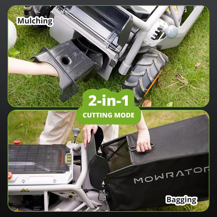 Mowrator S1 4WD Lawn Mower   1 Year Extended Warranty