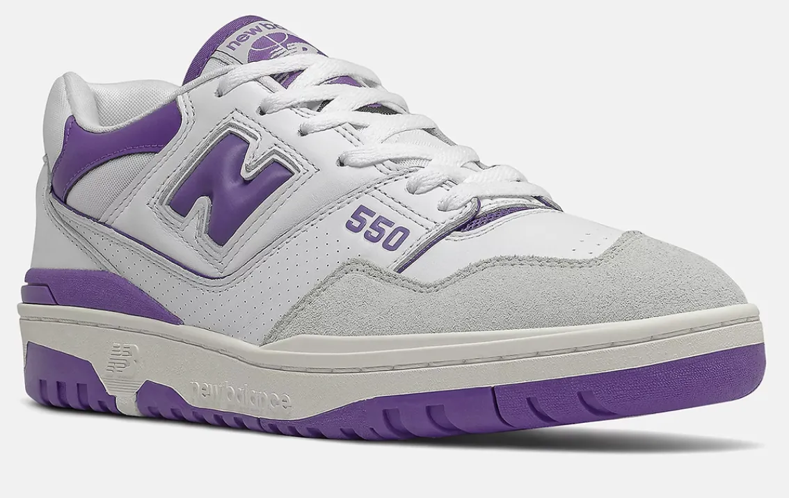 NEW BALANCE 550 WHITE PURPLE