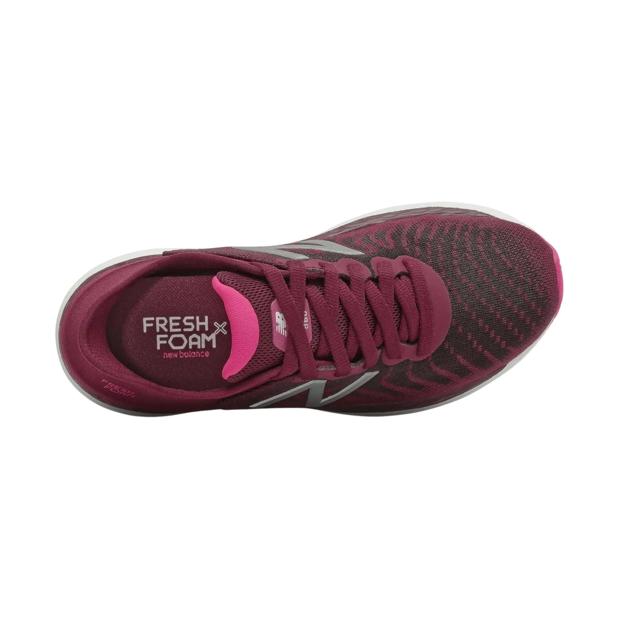 New Balance Kids' 860v11 Running Shoe - Garnet/Pink Glo