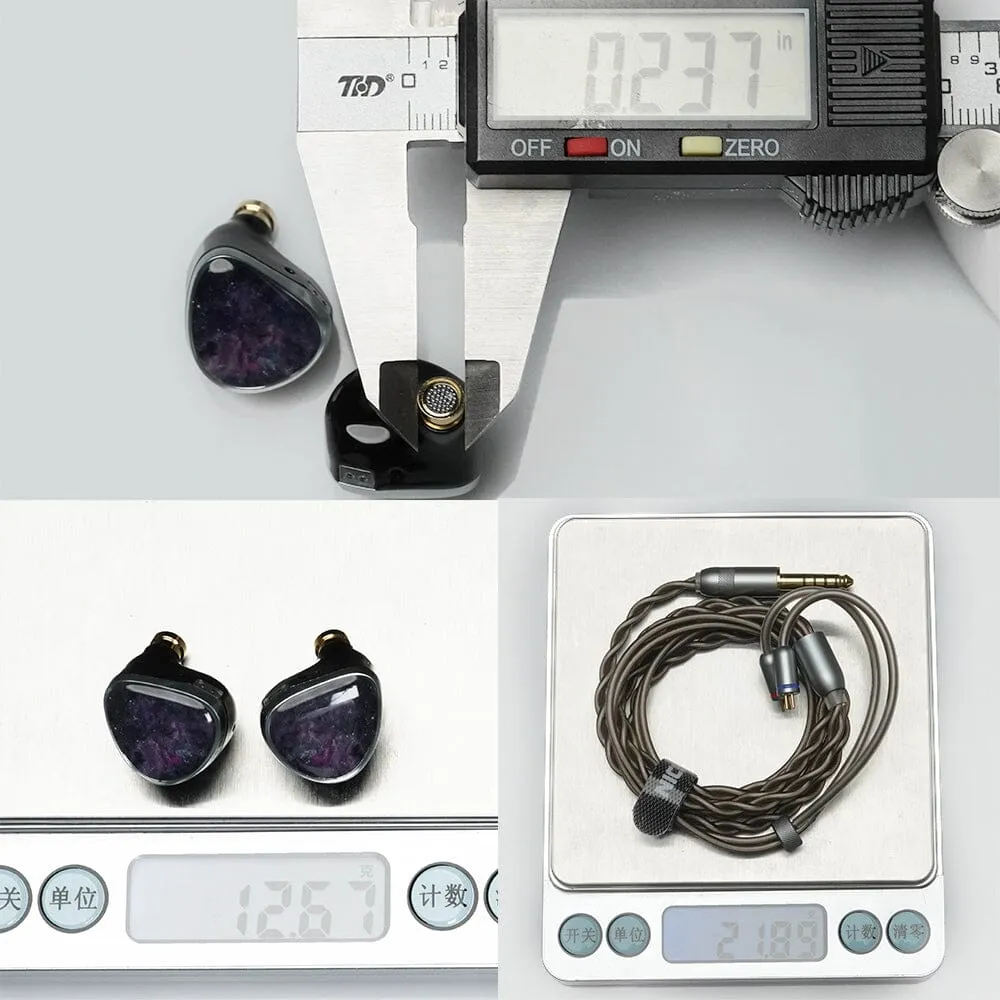 NiceHCK NX8 1DD 6BA 1PZT In-Ear Earphone