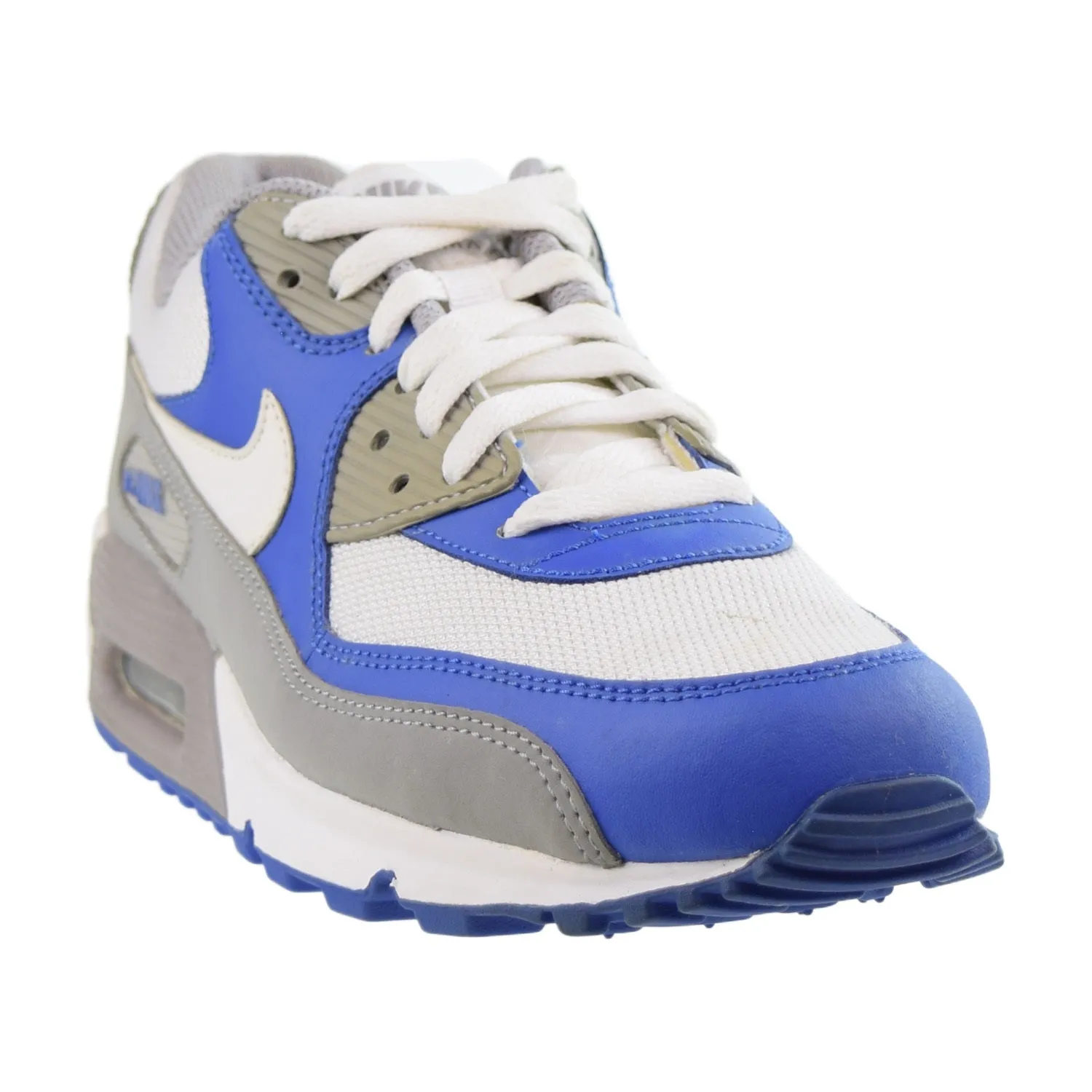 Nike Air Max 90 Men's Shoes Medium Grey-White-Varsity Royal