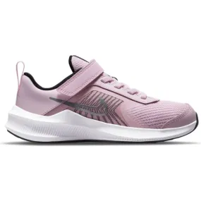 Nike Pink Foam/Metallic Silver Downshifter 11 Children’s Sneaker