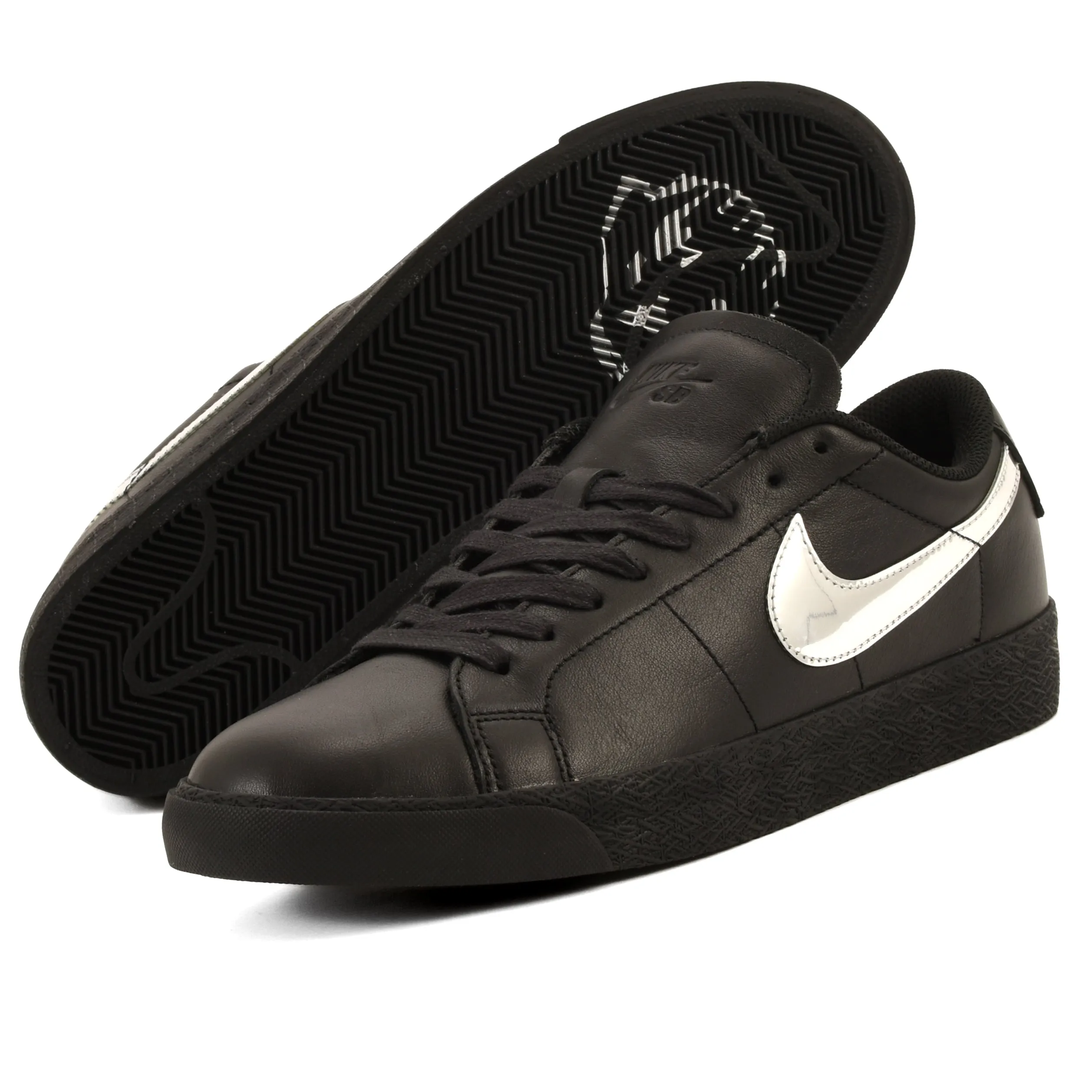 Nike SB - Dancer Zoom Blazer Low QS (Black/Metallic Silver/Black)