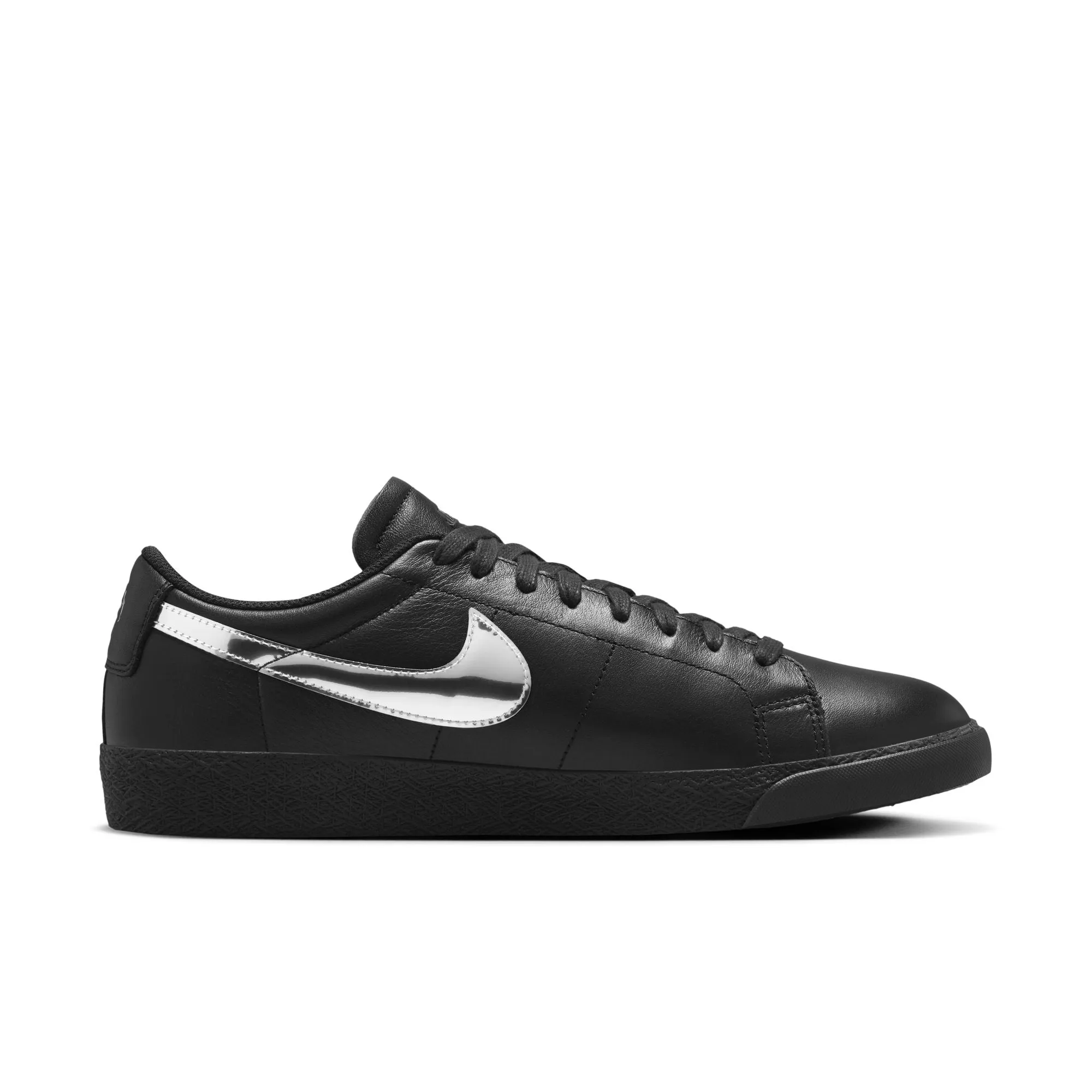 Nike SB x Dancer Skateboards Zoom Blazer Low - Black/Metallic Silver-Black