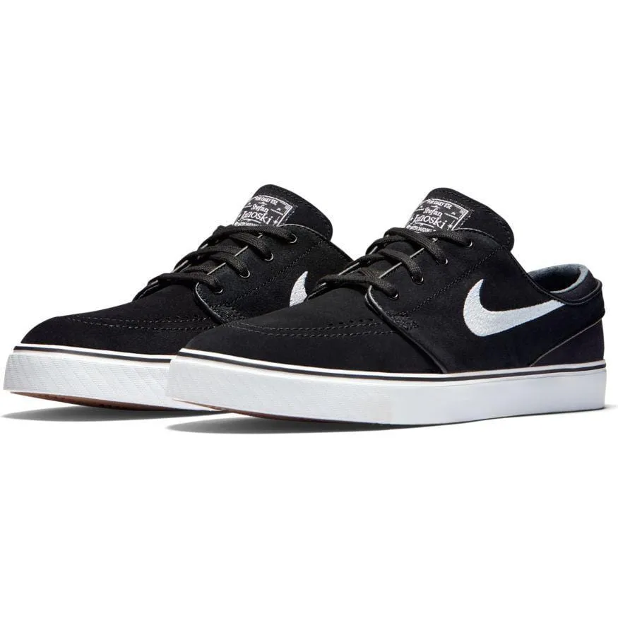 Nike SB Zoom Stefan Janoski Black White Suede