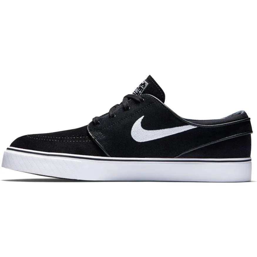 Nike SB Zoom Stefan Janoski Black White Suede