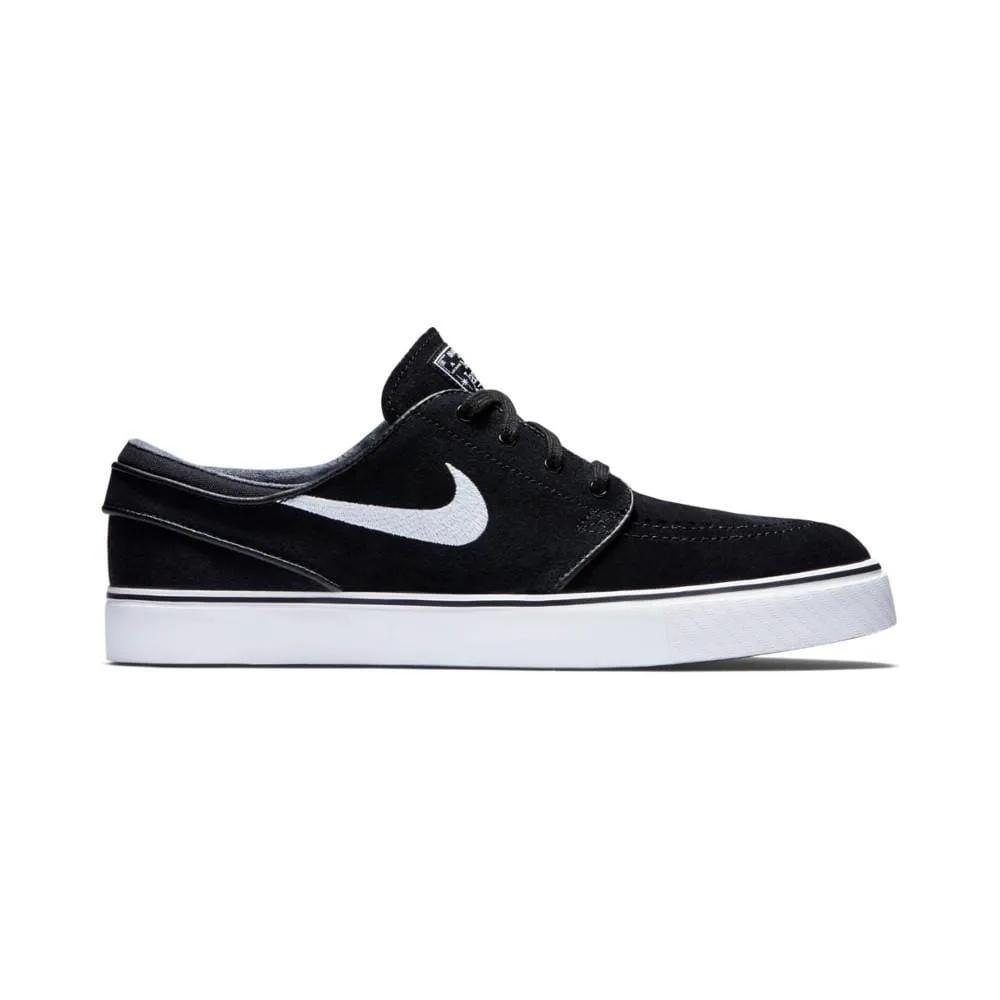 Nike SB Zoom Stefan Janoski Black White Suede