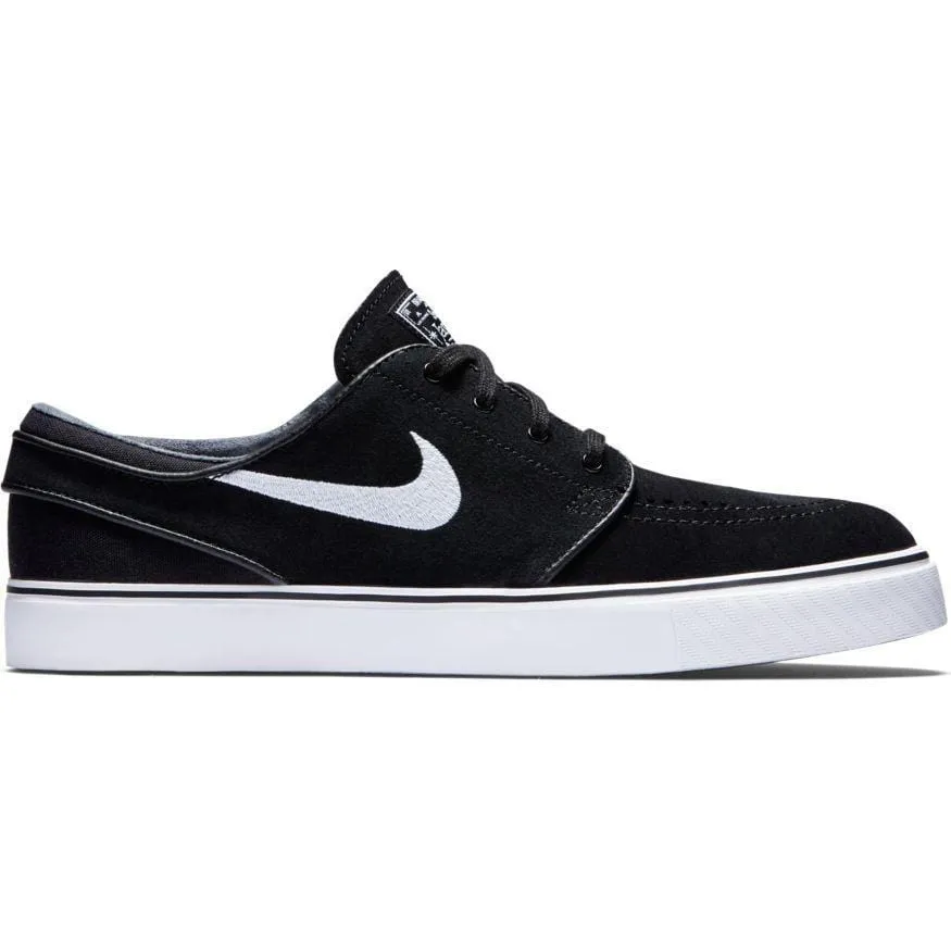 Nike SB Zoom Stefan Janoski Black White Suede