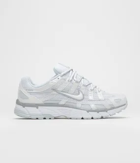 Nike Womens P-6000 Shoes - Metallic Summit White / White - Pure Platinum