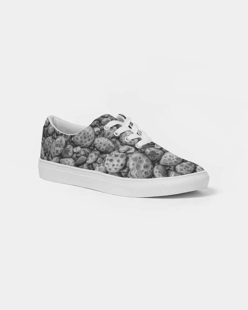 Petoskey Stones Women's Lace Up Canvas Shoe