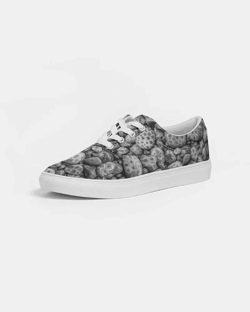 Petoskey Stones Women's Lace Up Canvas Shoe