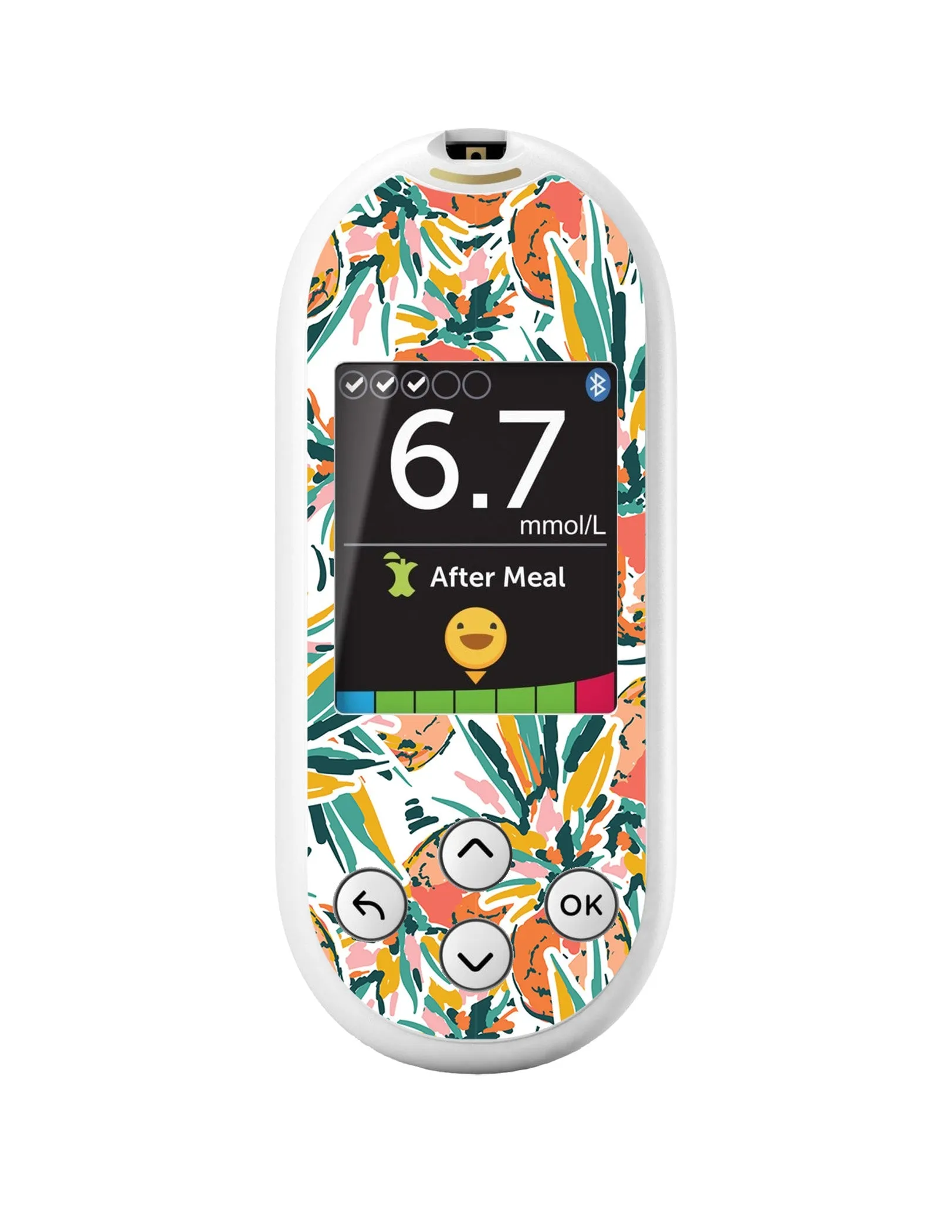 Pineapple Paradise for OneTouch Verio Reflect Glucometer