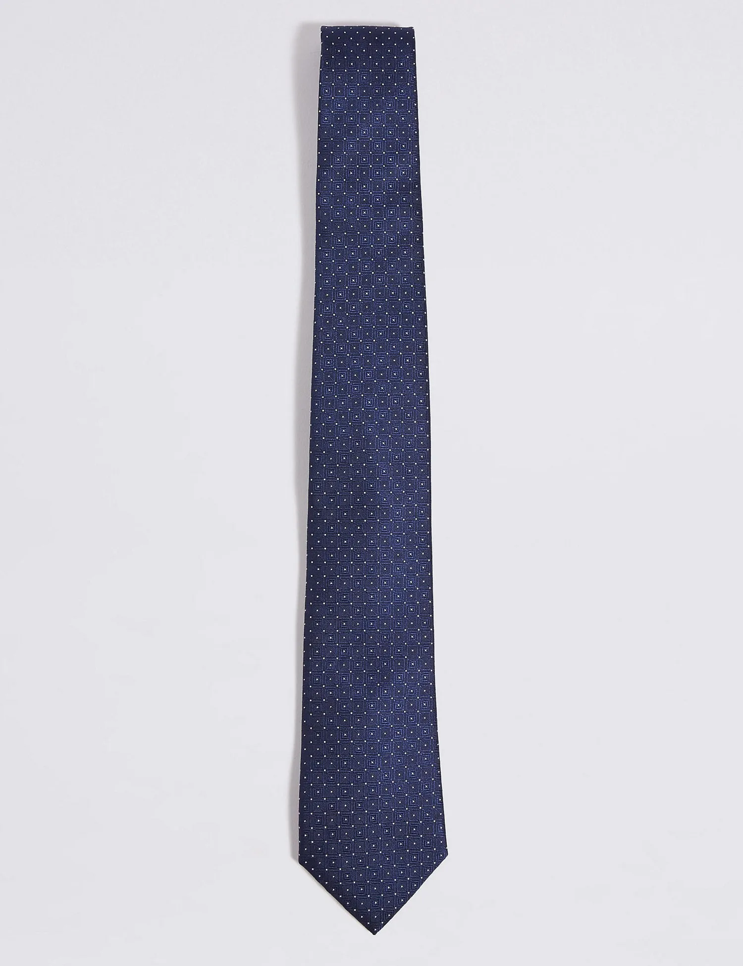 Polka Dot Pure Silk Tie