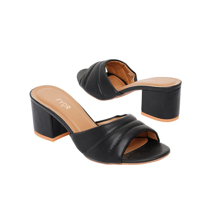 Round Toe Box Heel Sandal BDV 058