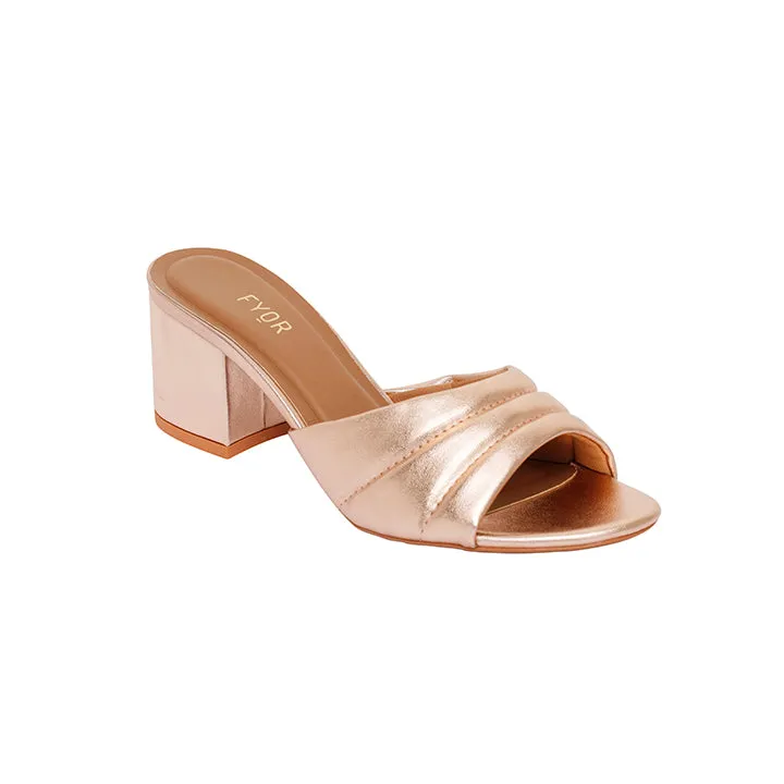 Round Toe Box Heel Sandal BDV 058