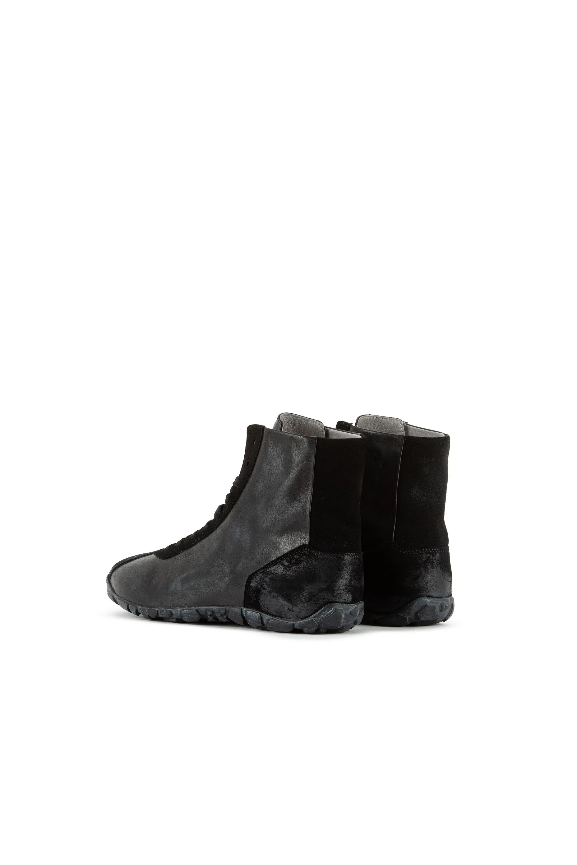 SADDLE-HI IN ASPHALT BLACK