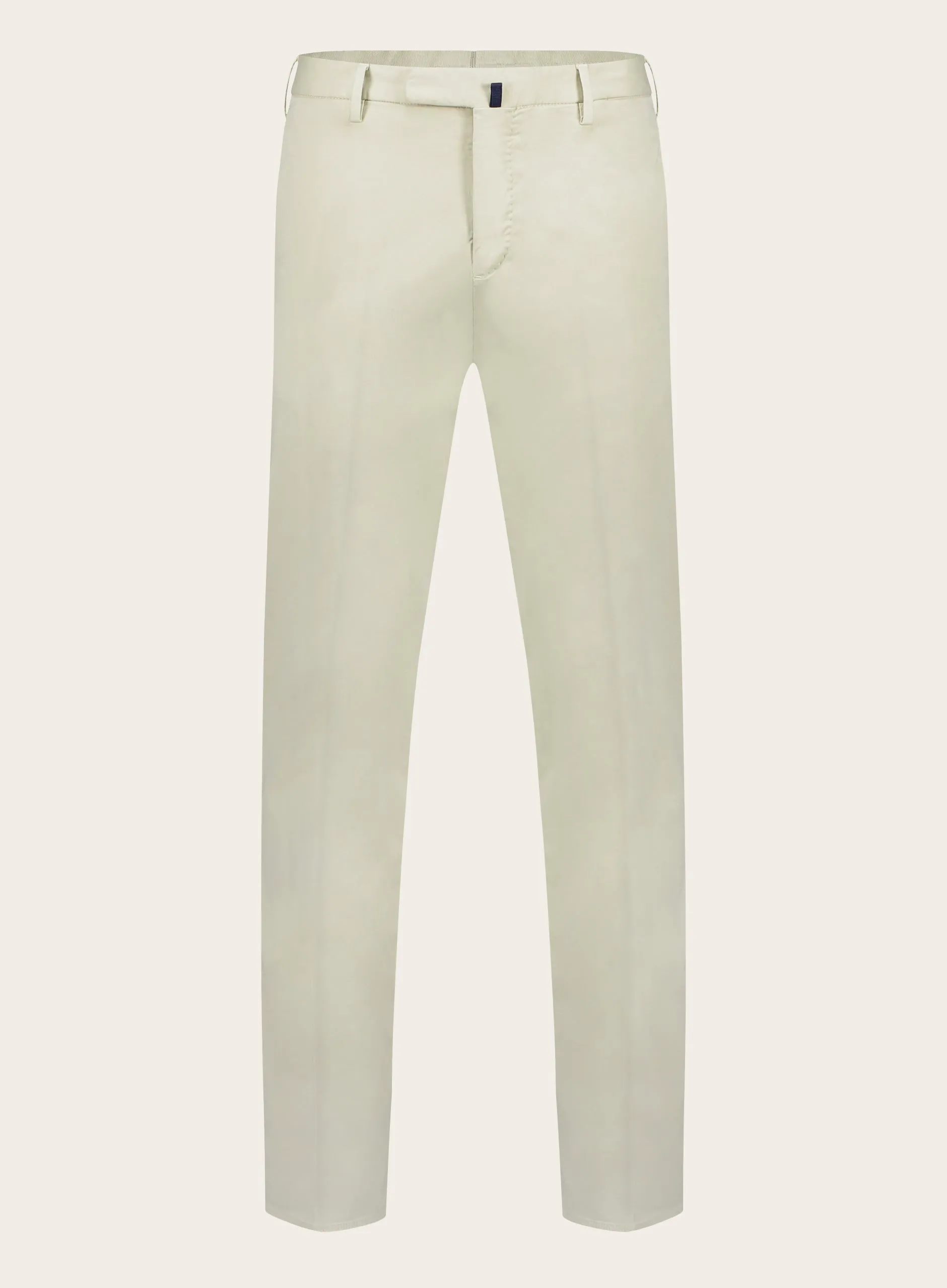 Slim-fit chino van katoen