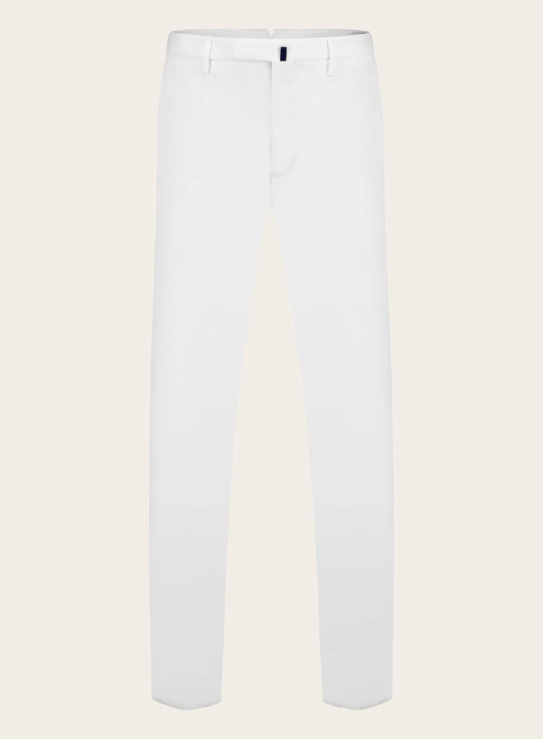 Slim-fit chino van katoen