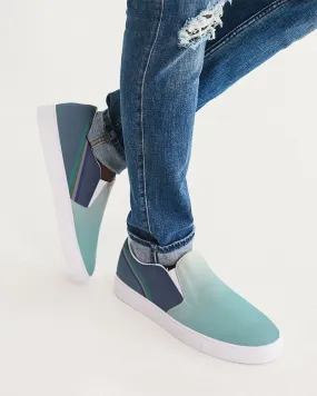 SMF Gradient Blues Slip-On Canvas Shoe