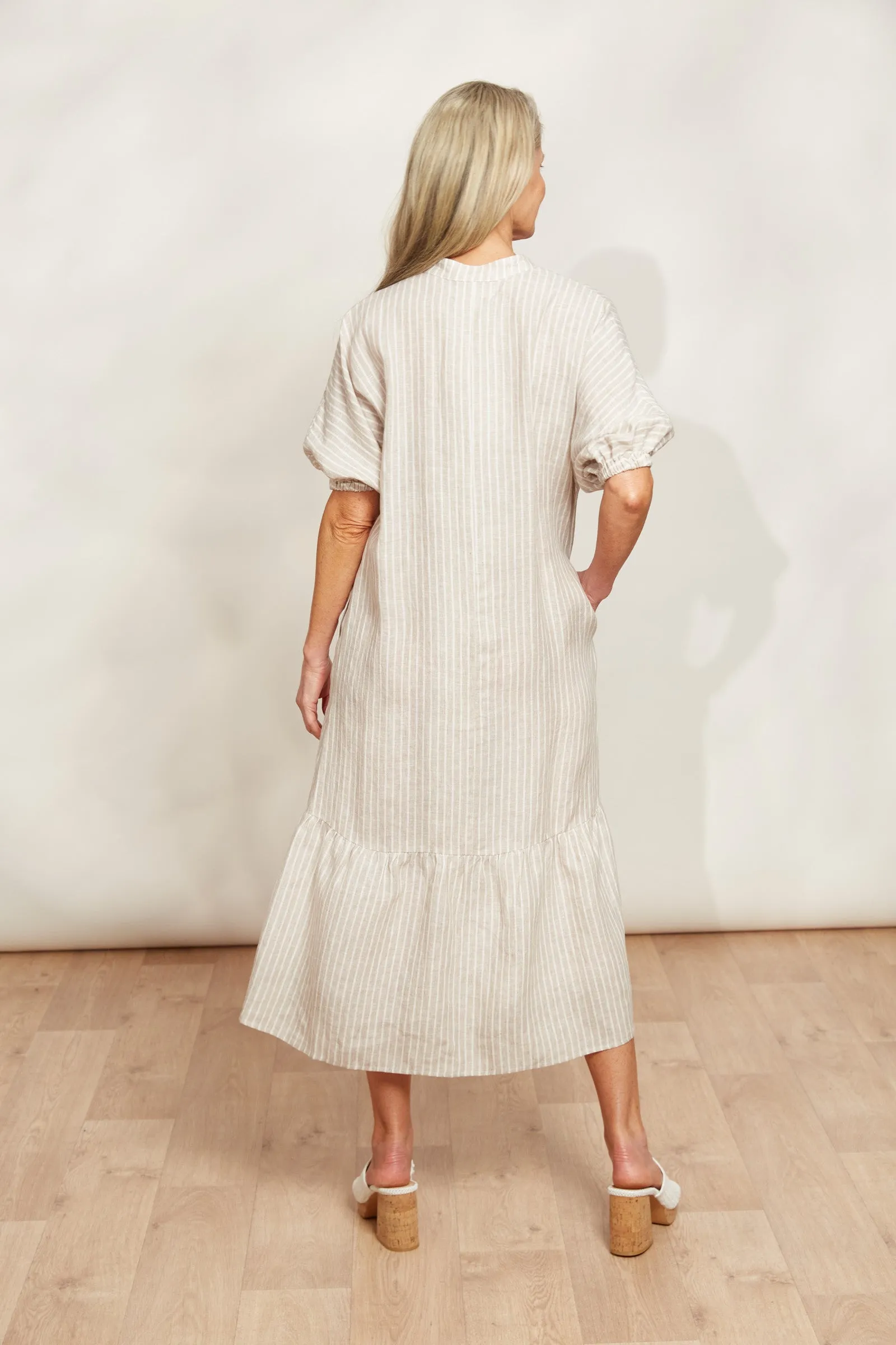 Sojourn Stripe Dress - Dune