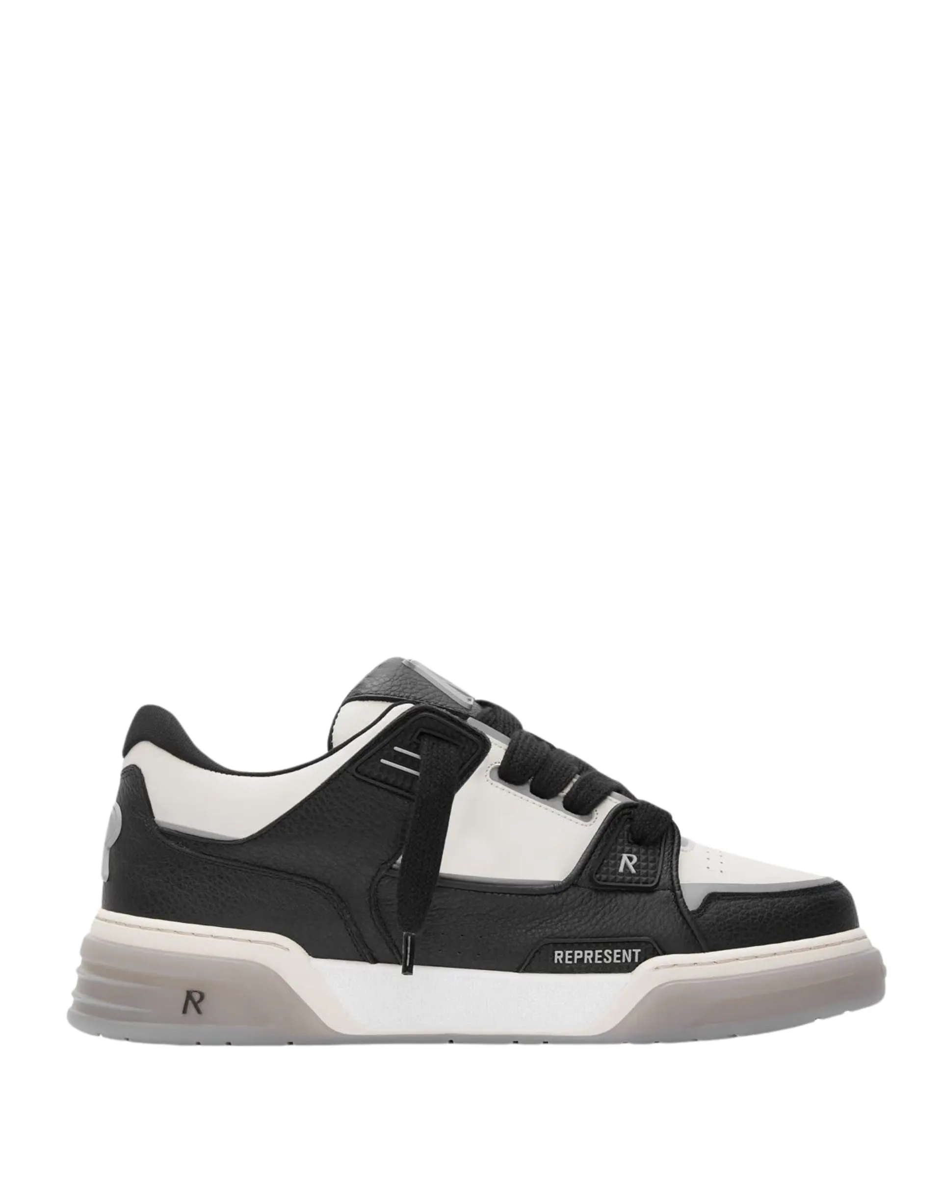 Studio Sneaker Black/Vintage White Leather