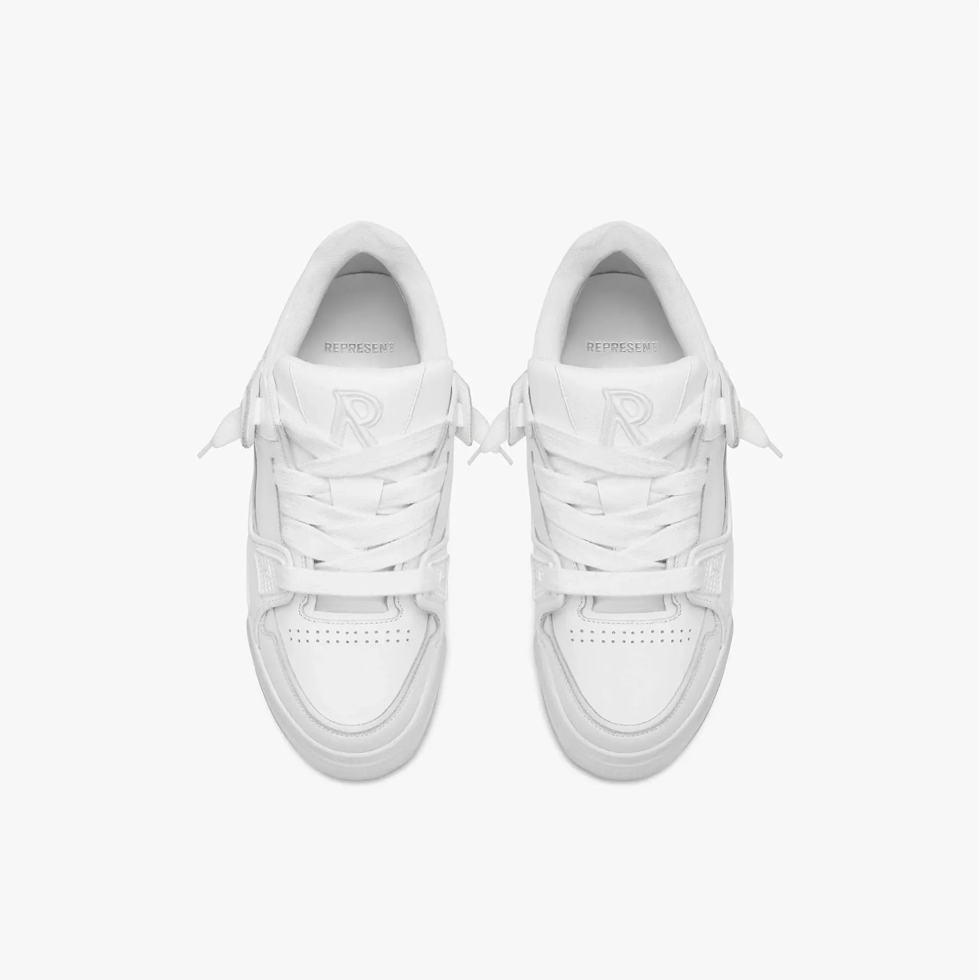 Studio Sneaker Flat White Leather