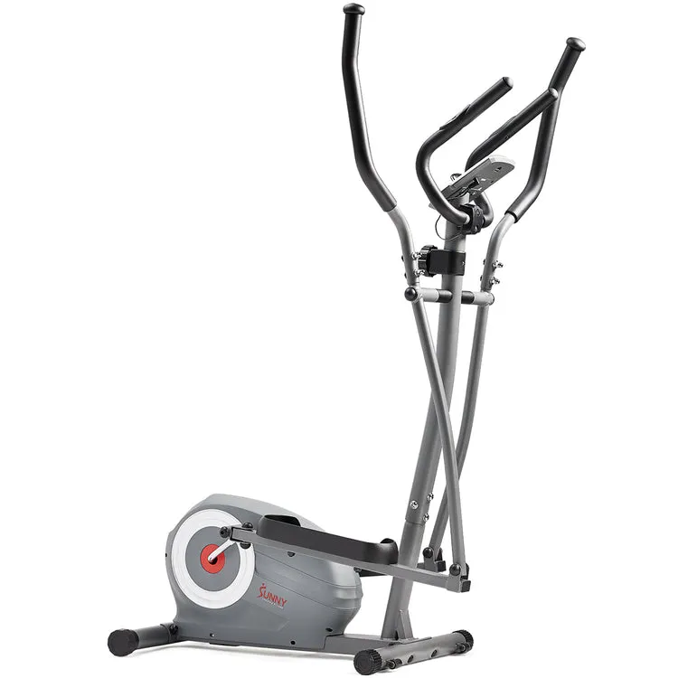 Sunny Health & Fitness Essentials Series Magnetic Smart Elliptical with Exclusive SunnyFit App Enhanced Bluetooth Connectivity - SF-E322002