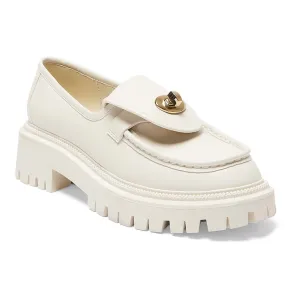 Suri Loafer in Off White Smooth