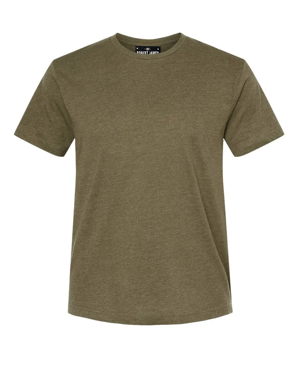 THE BOWERY ROCK N ROLL FIT TEE - Vintage Olive  Men's Knit T-Shirt By Robert James