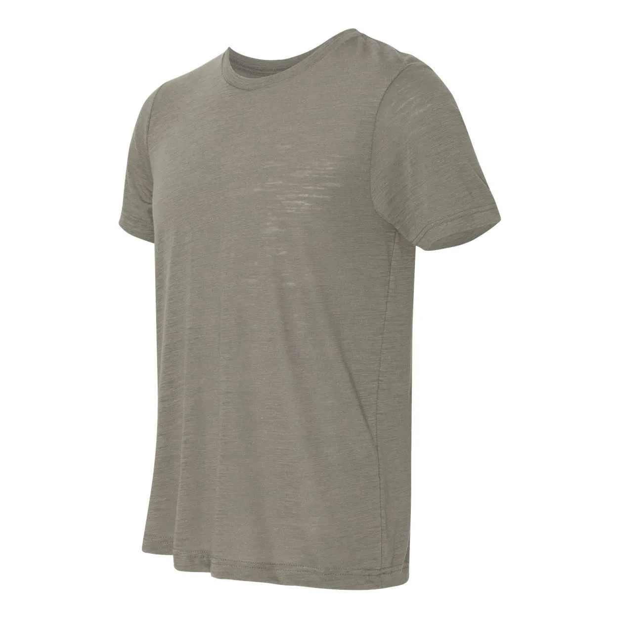 THE MAX SLUB TEE - Olive Slub Men's Knit T-Shirt By Robert James