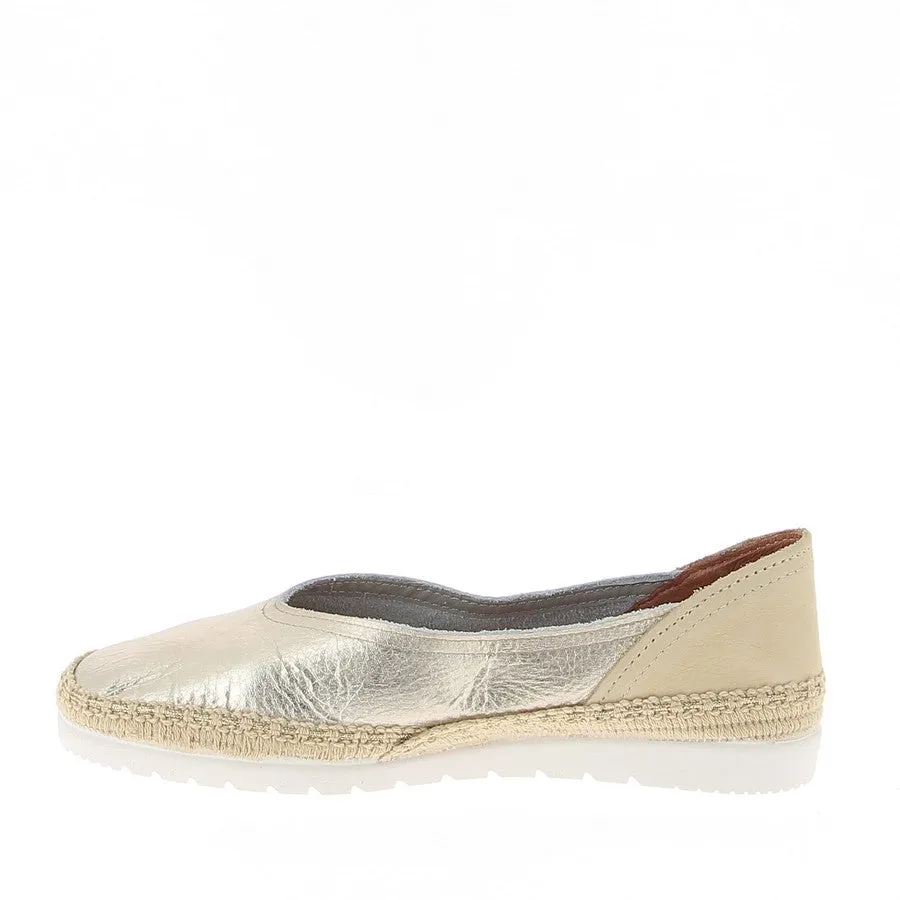 Verbenas Noelia Gold Slip On