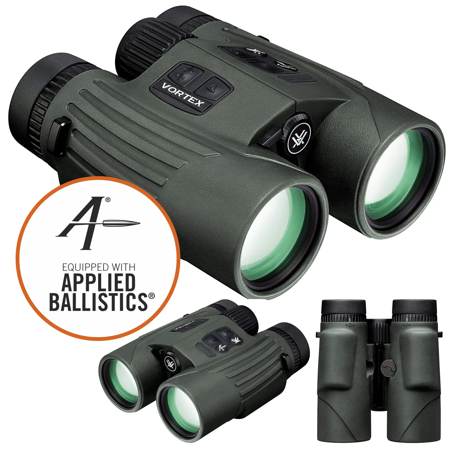 Vortex Optics Fury HD 5000 AB 10x42 Applied Ballistics Laser Rangefinding Binocular (LRF302)