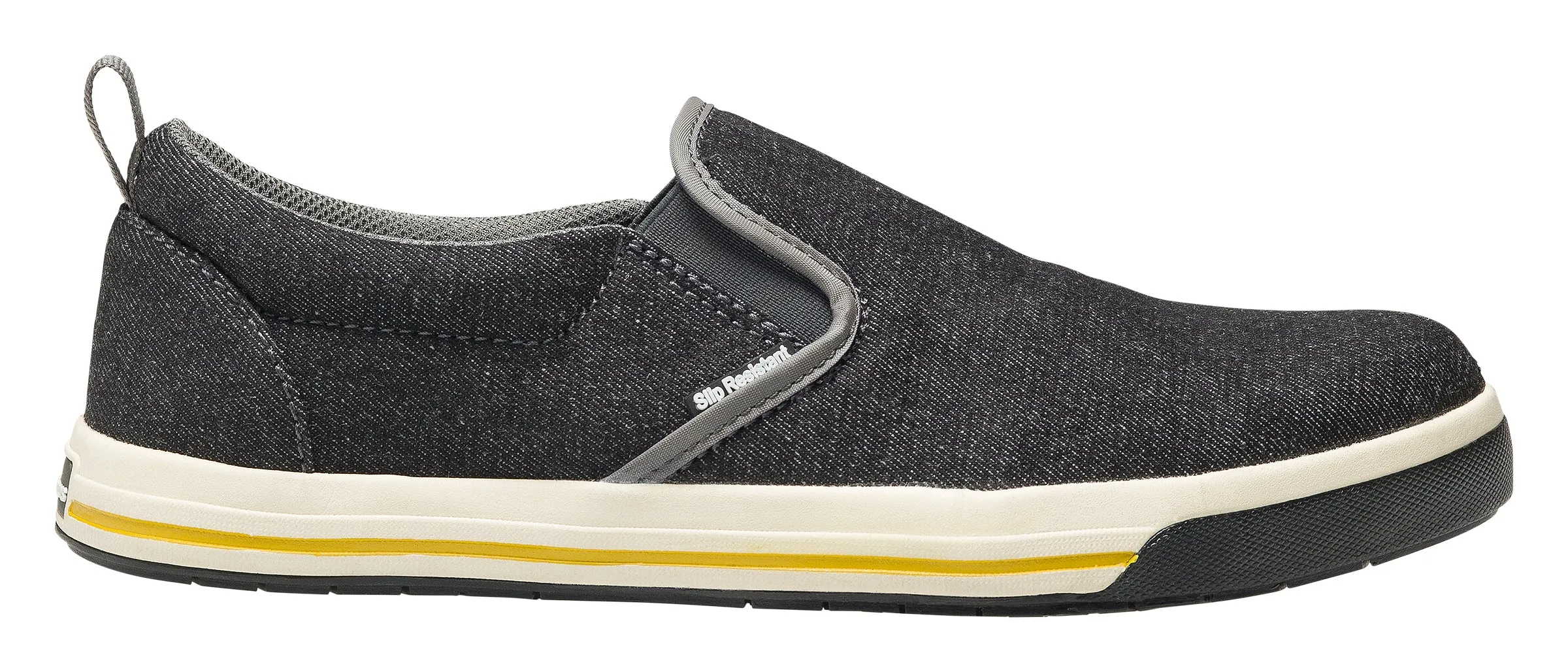 Westside Black Steel Toe SD10 Slip On Work Shoe