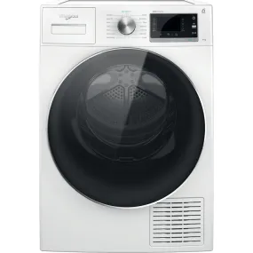 Whirlpool 9KG Freestanding Condenser Heat Pump Tumble Dryer - White | W6D94WRUK