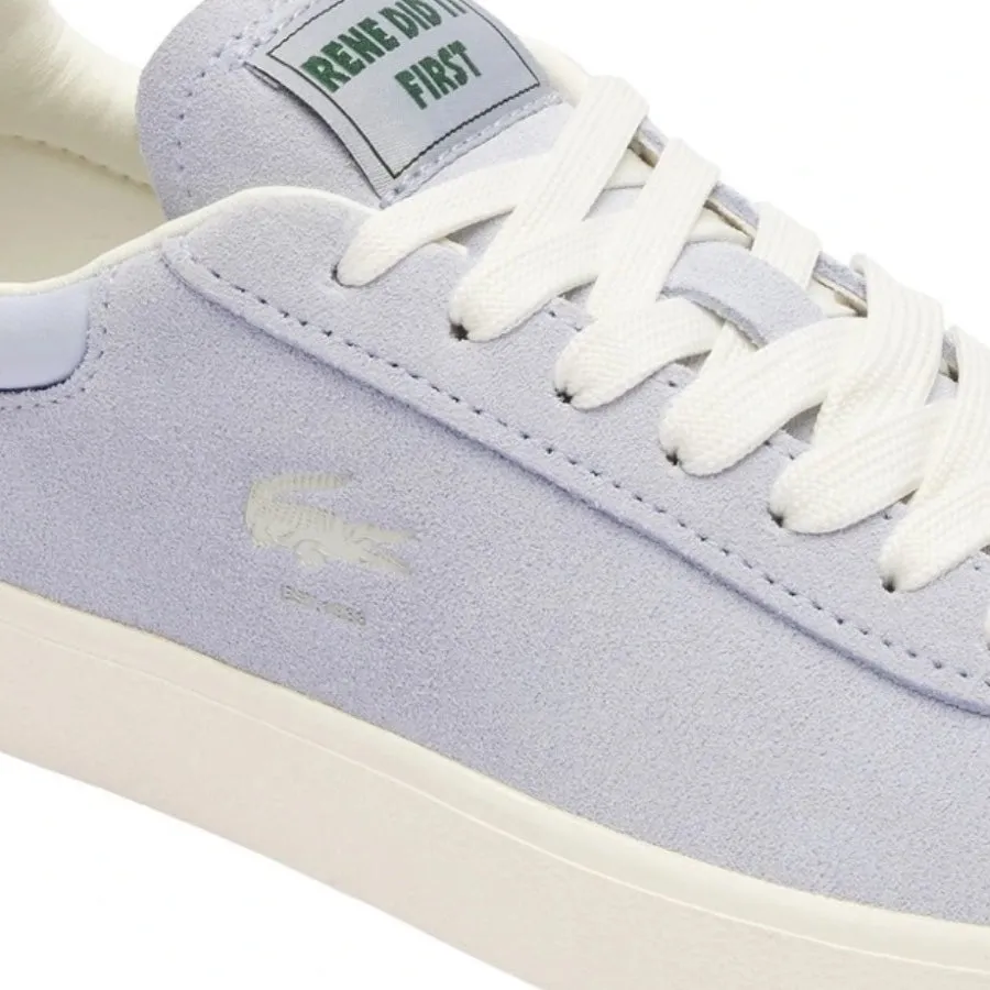 Women's Lacoste Baseshot 124 Light Blue Off White