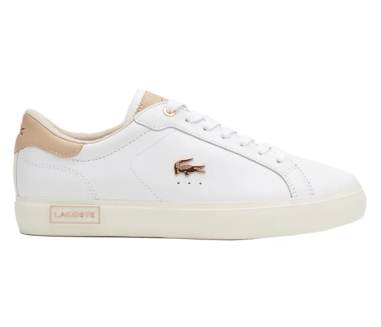 Women's Lacoste Powercourt 222 5 SFA (White/Light Pink)