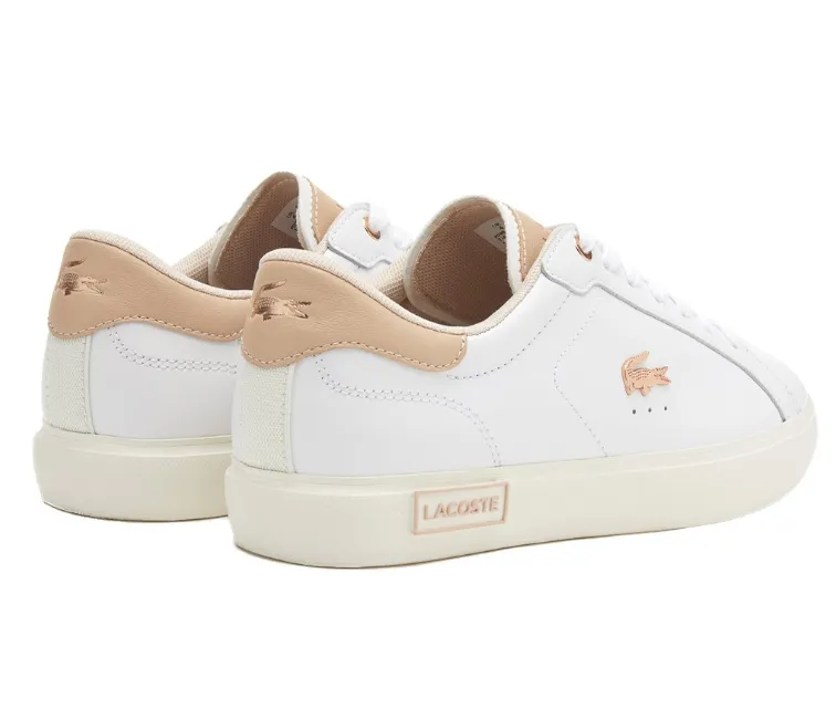 Women's Lacoste Powercourt 222 5 SFA (White/Light Pink)