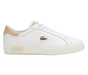 Women's Lacoste Powercourt 222 5 SFA (White/Light Pink)