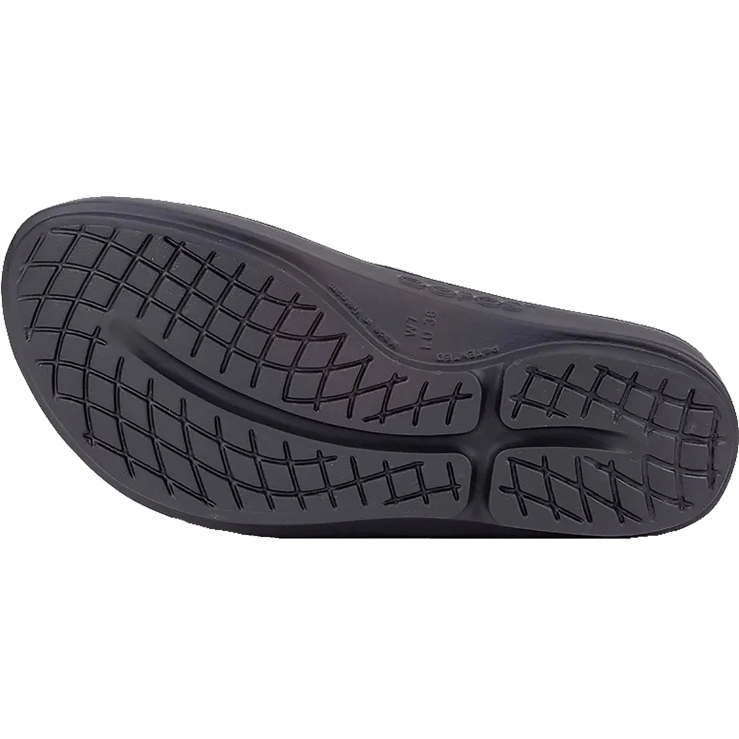 Women's OOFOS OOlala Black Synthetic