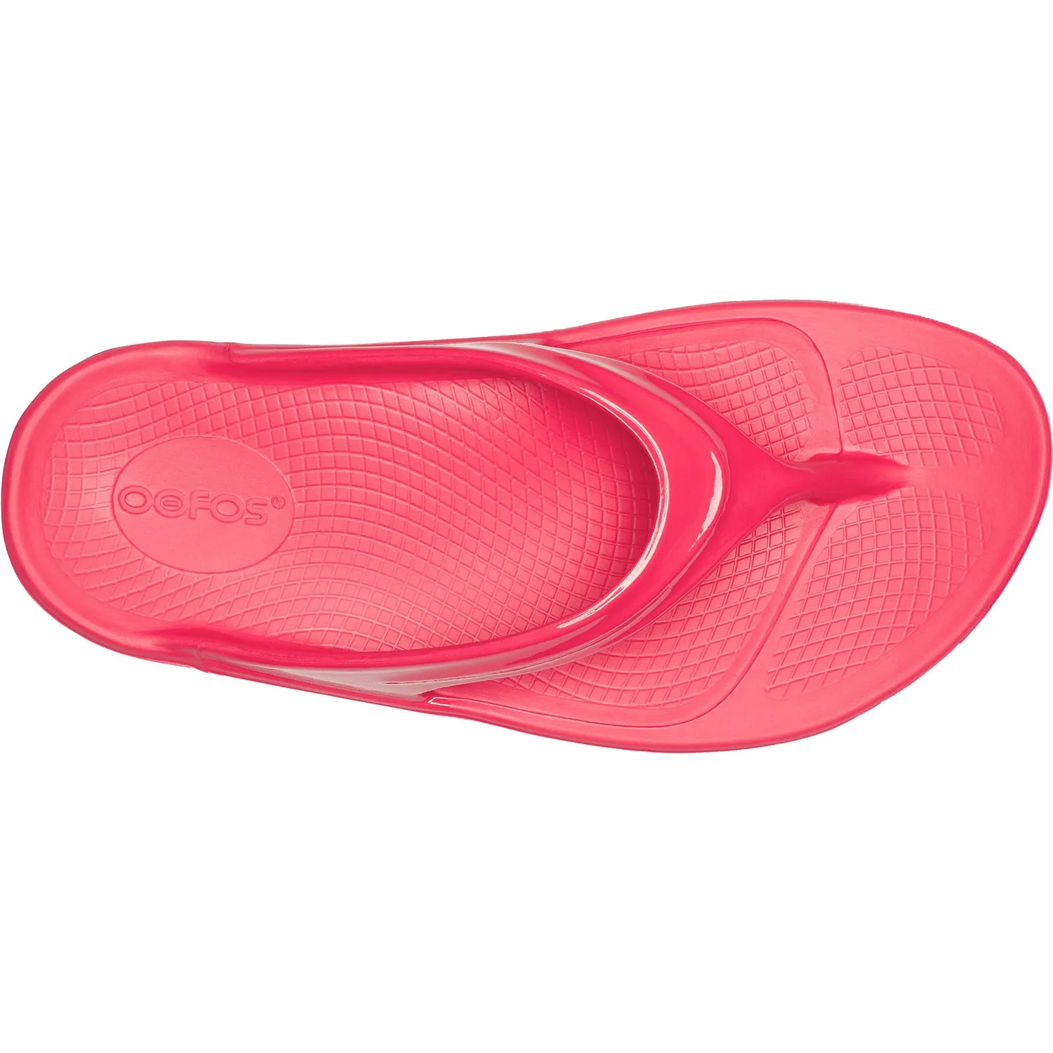 Women's OOFOS OOlala Neon Berry Synthetic