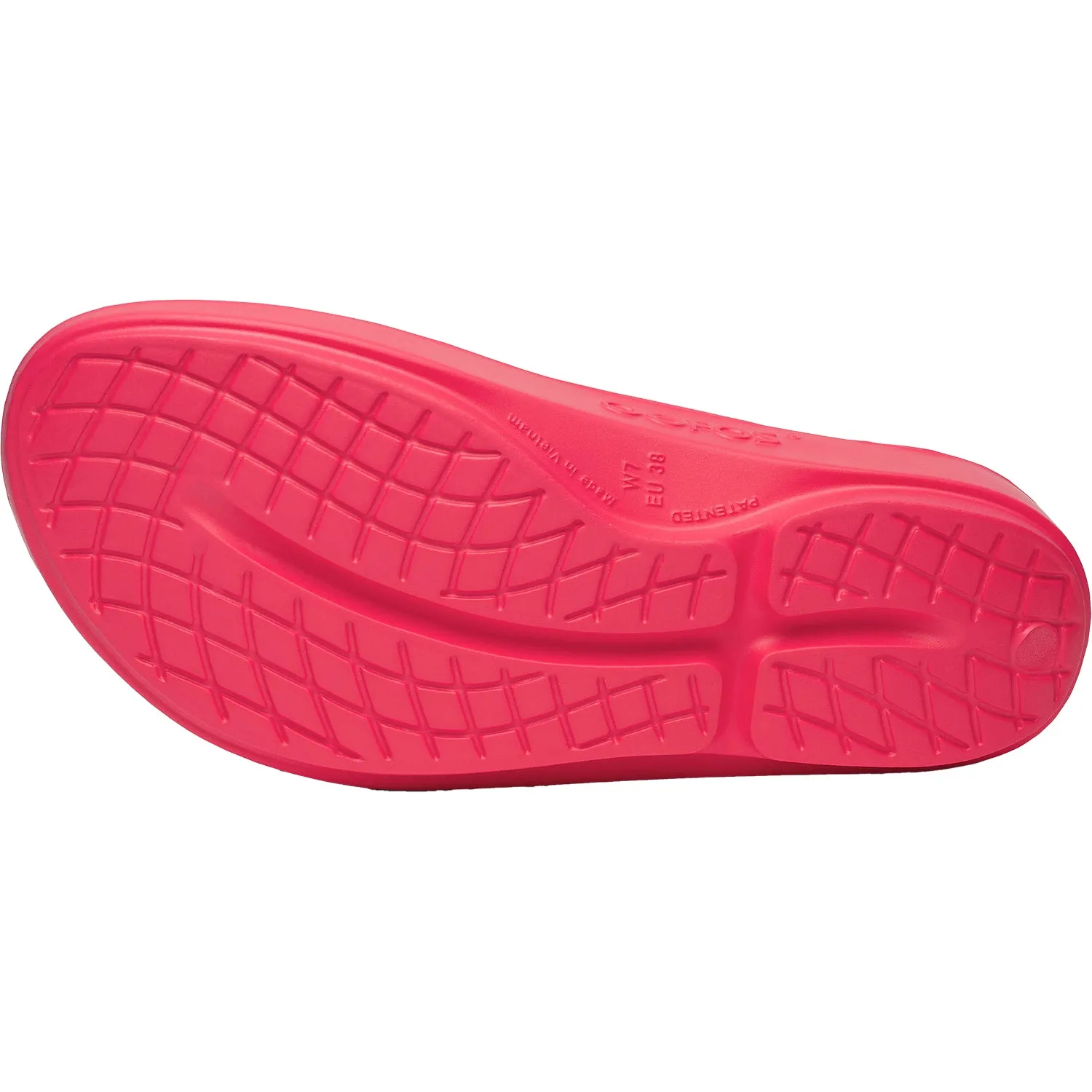 Women's OOFOS OOlala Neon Berry Synthetic